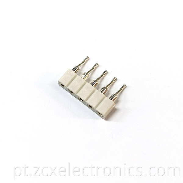 White female connector